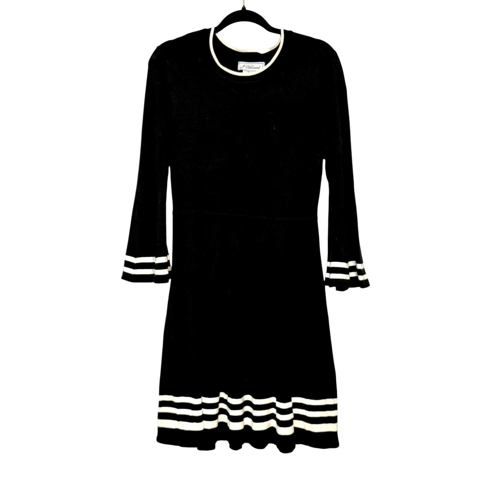 Vintage Retro Mod Sweater Dress Women‎ Size Medium Classic French Girl Preppy